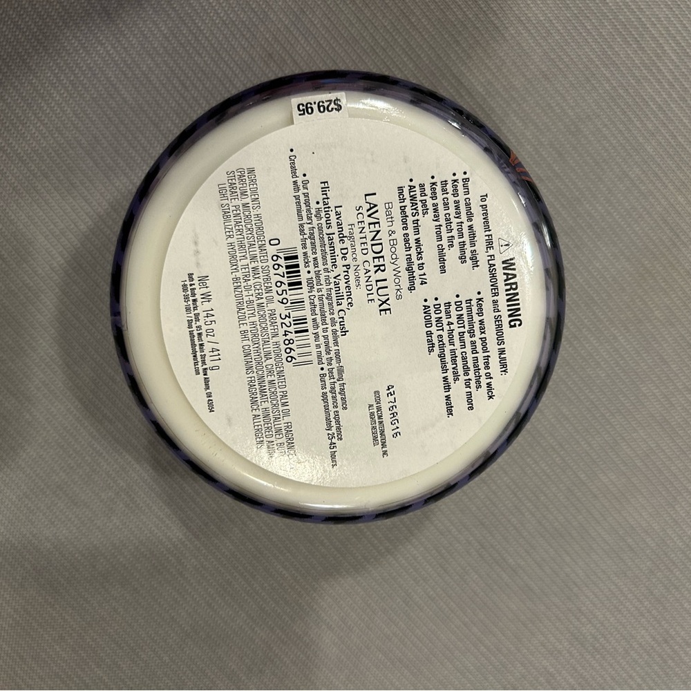Bath & Body Works Emily in Paris Candle - Purple and Black - Picture 4 of 5